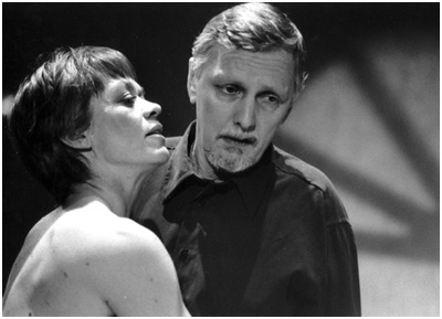Marianne (Marja Packalén) and Johan (Hannu Lauri). Marianne (Marja Packalén) and Johan (Hannu Lauri).