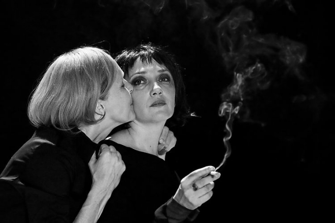 Juliane Köhler and Evgenya Dodina. Photo: Sarah Rubensdörffer Juliane Köhler and Evgenya Dodina. Photo: Sarah Rubensdörffer