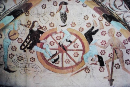 Albertus Pictor, Wheel of Life, Härkeberga Church, late 15th century 