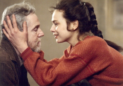 Henrik Vogler and Anna Egerman in After the Rehearsal (1984).