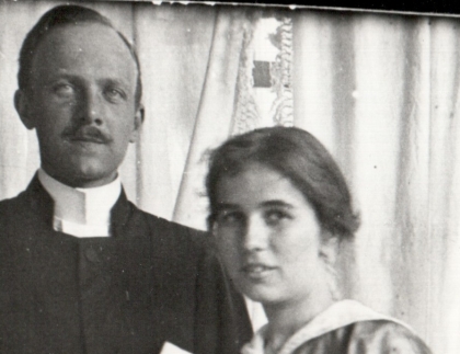 Erik och Karin Bergman, sent 1910-tal.