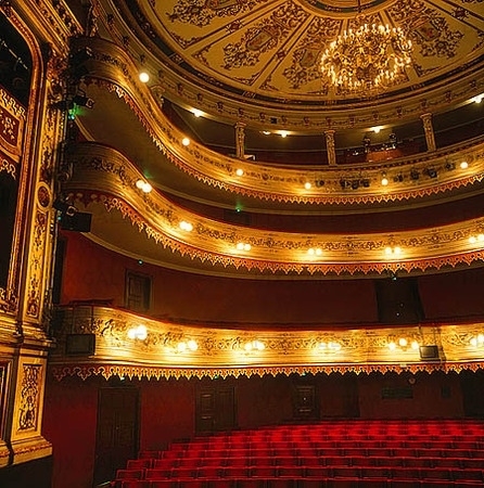 Interiör från Stora Teatern i Göteborg.