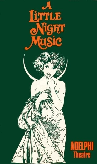 Programomslaget till A Little Night Music på Adelphi Theatre 1975. Programomslaget till A Little Night Music på Adelphi Theatre 1975.