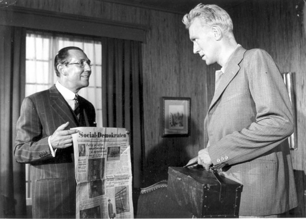 Prästen i Uddarbo, Max von Sydow, Holger Löwenadler