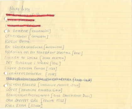 Rolfs lista 1991
