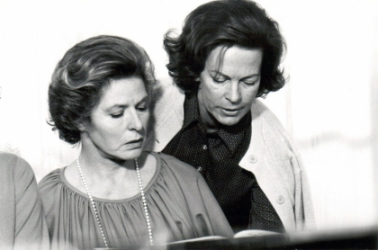 Höstsonaten, bakombild, Käbi Lareti, Ingrid Bergman, eng 