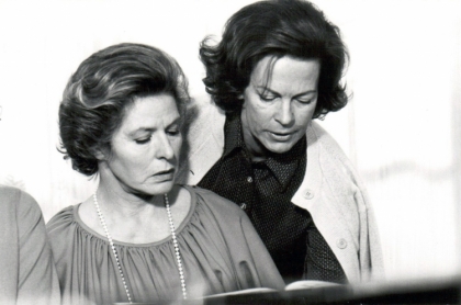 Höstsonaten, bakombild, Käbi Lareti, Ingrid Bergman, eng