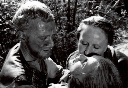 Jungfrukällan, Birgitta Pettersson, Max von Sydow 