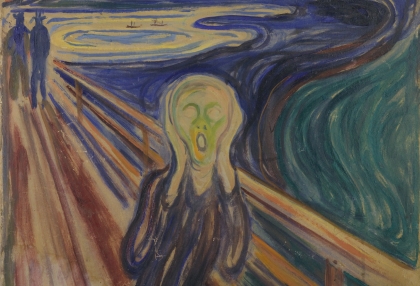 Edvard Munch, Skriet