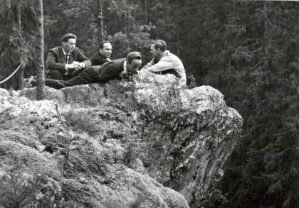 Smultronstället, bakombild, Bergman, Gunnar Fischer