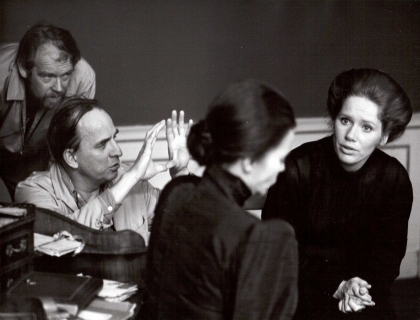 Viskningar och rop, bakom, Bergman, Liv Ullmann, Ingrid Thulin, Sven Nykvist