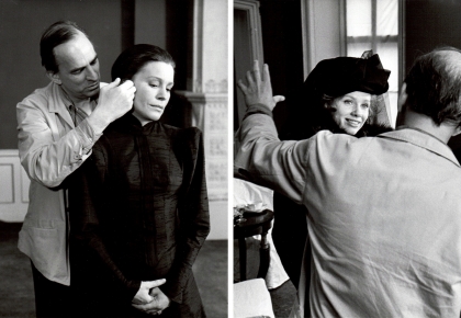 Viskningar och rop, bakom, Bergman, Liv Ullmann, Ingrid Thulin