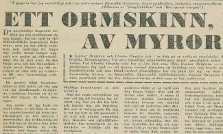 Ormskinnet