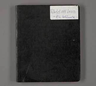 Svart anteckningsbok. Sigtuna den 9 oktober 1942.